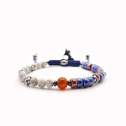 Lung-Ta Bracciale Ceramica Heischi e Aulite