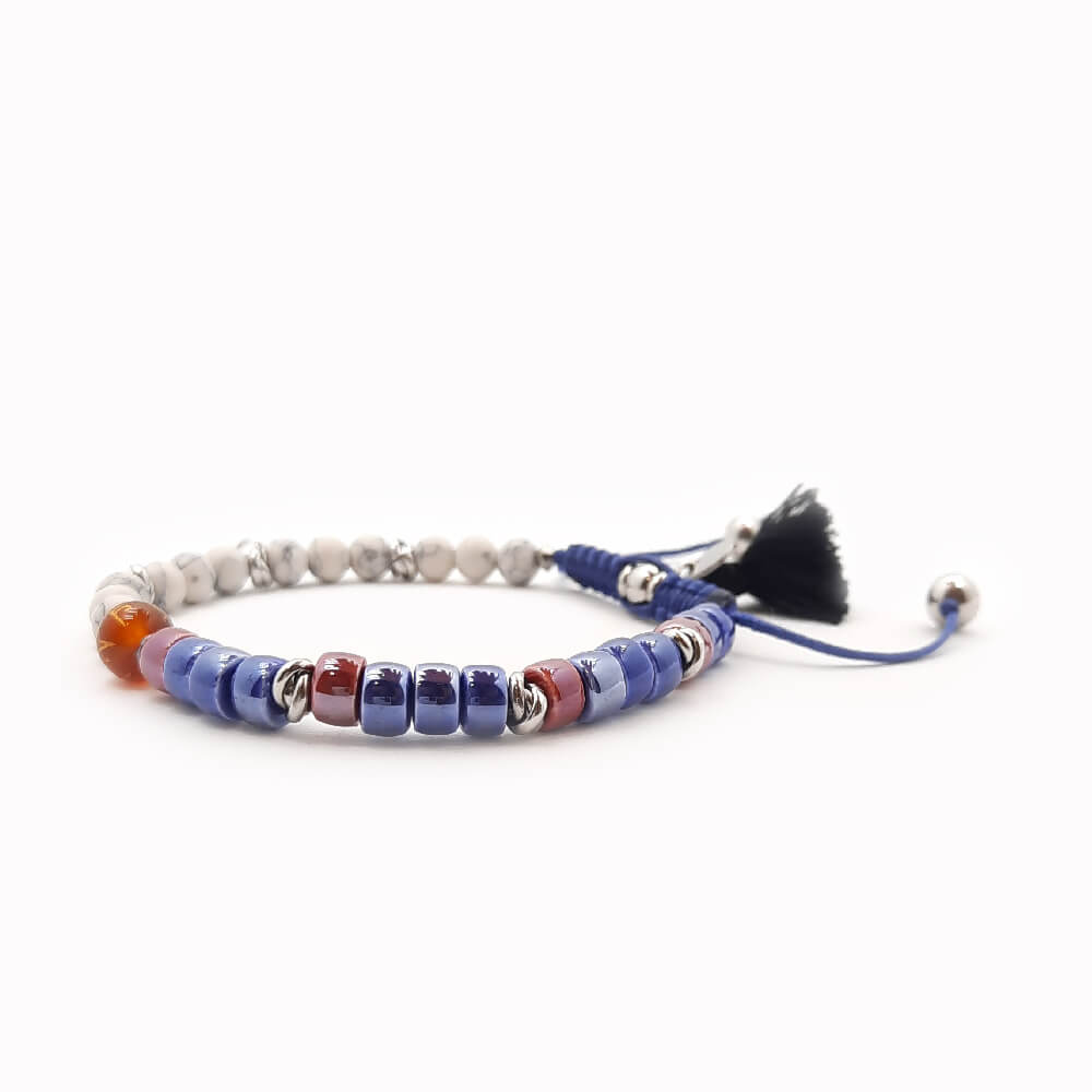 Lung-Ta Bracciale Ceramica Heischi e Aulite