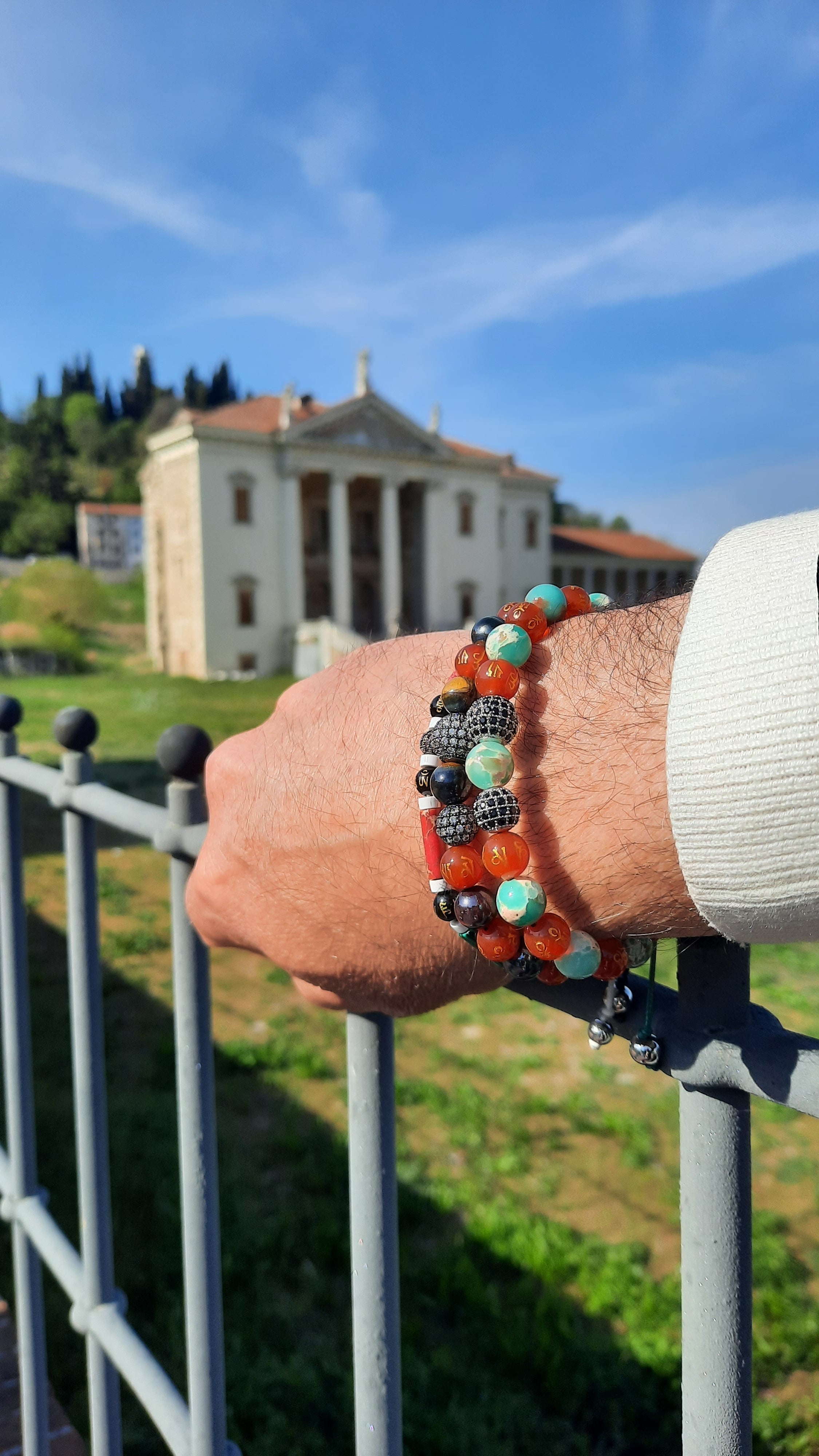 Om Bracciale larimar