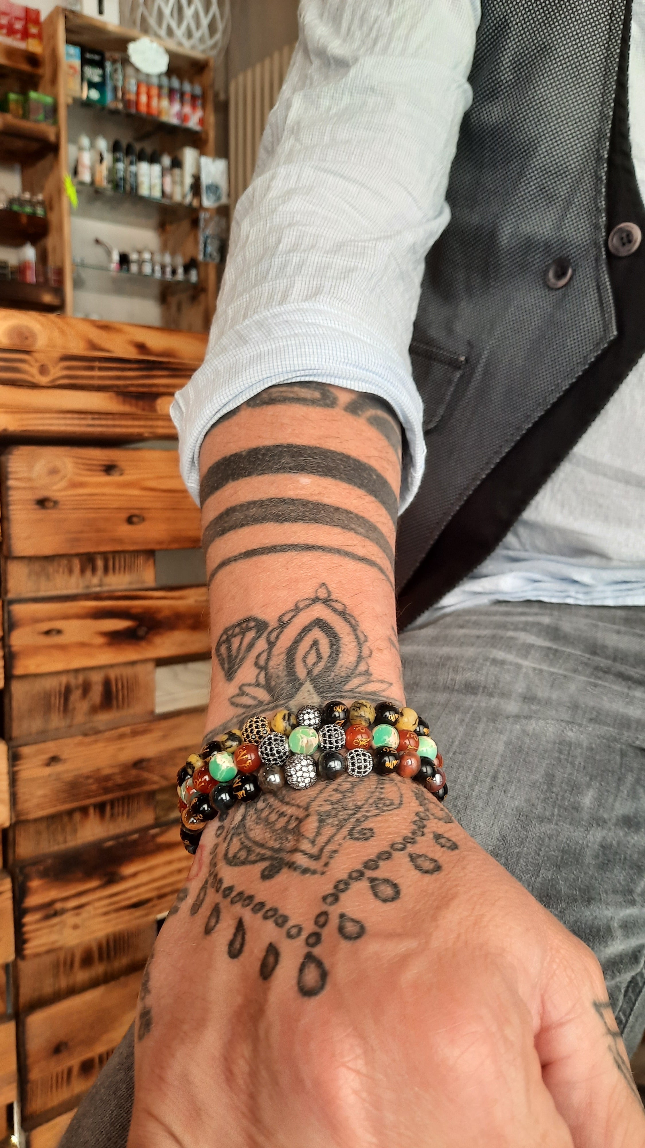 Om Bracciale Agata