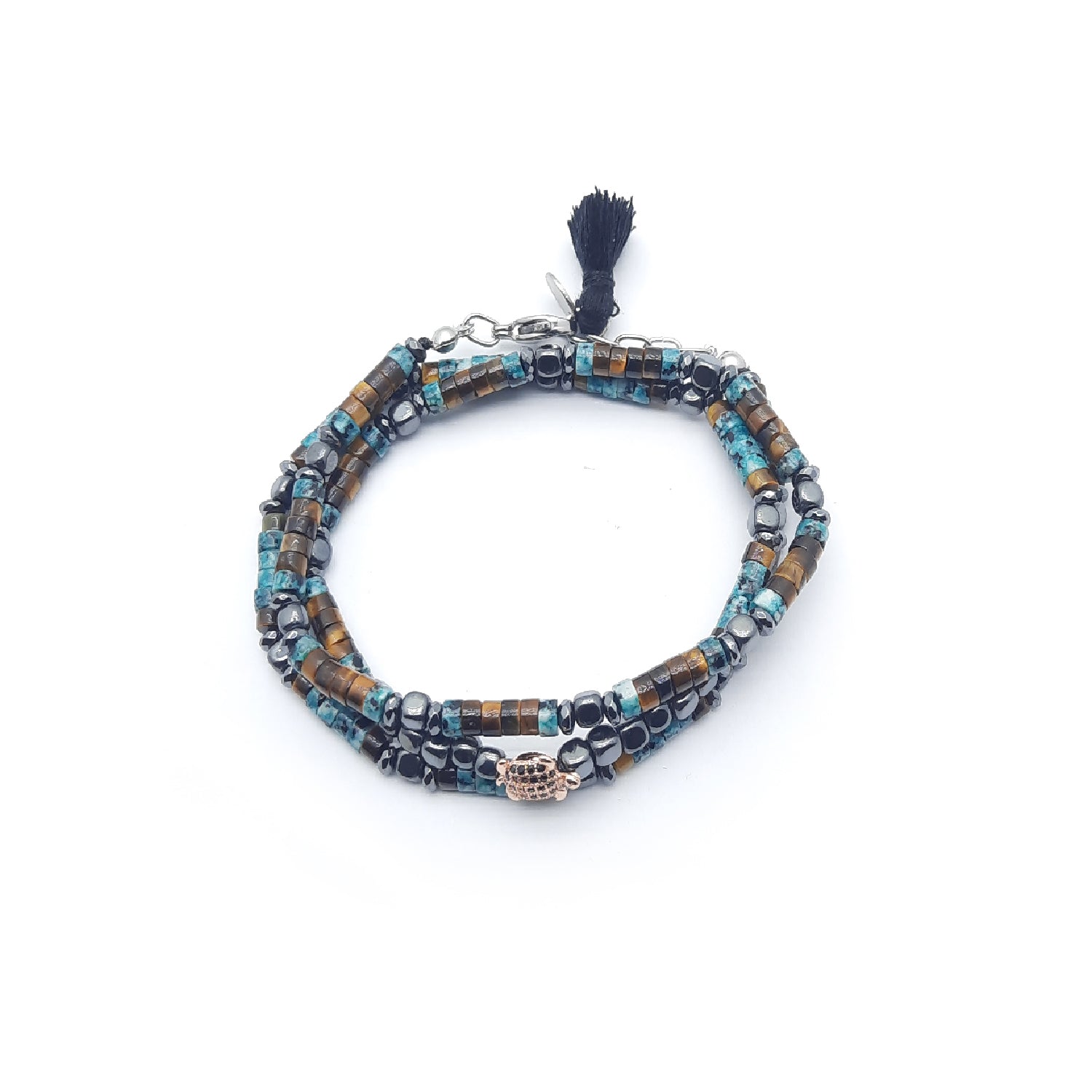 Dàimào-Bracciale con Lapislazzulo