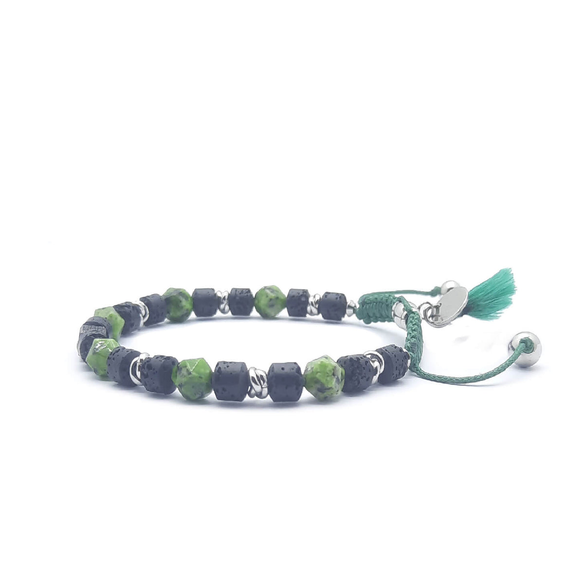 Keval Bracciale Pietra Argento 925%
